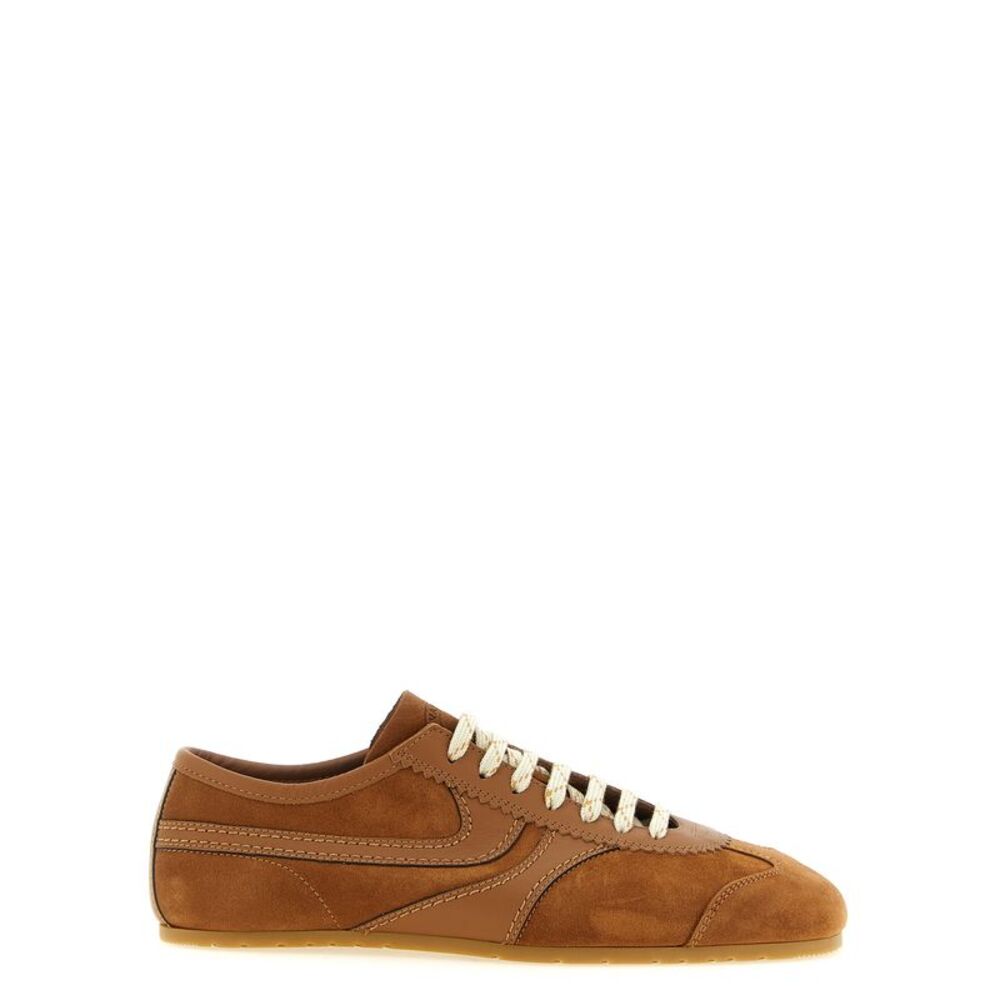 Dries Van Noten Men Suede Sneakers